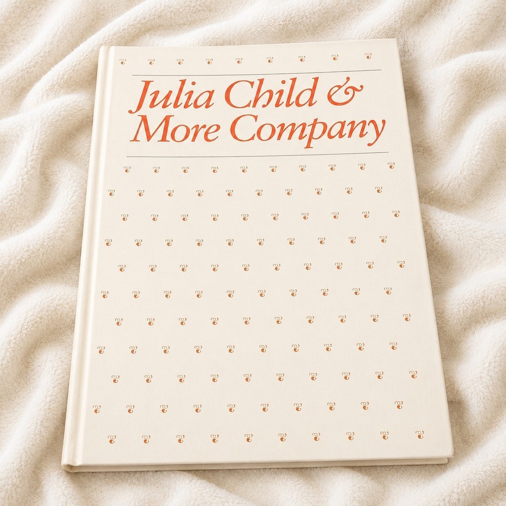 Vintage Julia Child & More Company Cookbook 1979 HC French Recipes READ